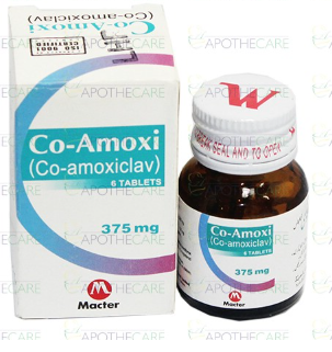 Co-Amoxi 375mg Tablets