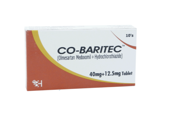 Co-Baritec 40mg/12.5mg Tablets