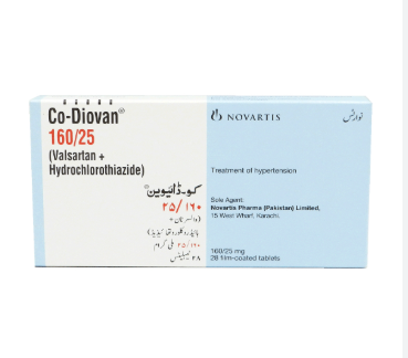 Co-Diovan 160/25mg Tablets