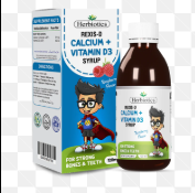 HB REXIS-D CALCIUM+VITAMIN D3 SYRUP