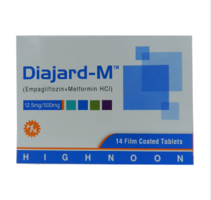 DIAJARD-M 12.5/500MG