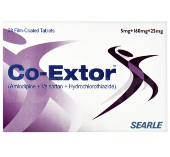 Co-Extor 5mg/160mg/25mg Tablets