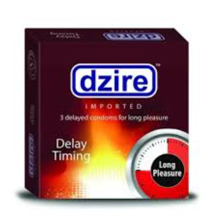 DZIRE DELAY 3 CONDOMS