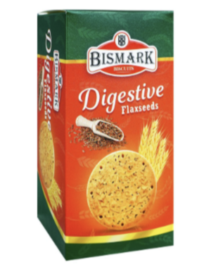 BISMARK DIGESTIVE FLAXSEEDS BISCUITS