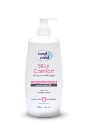 Cool comfort lotion