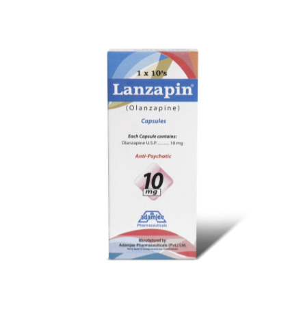 Lanzapin 10mg tablet