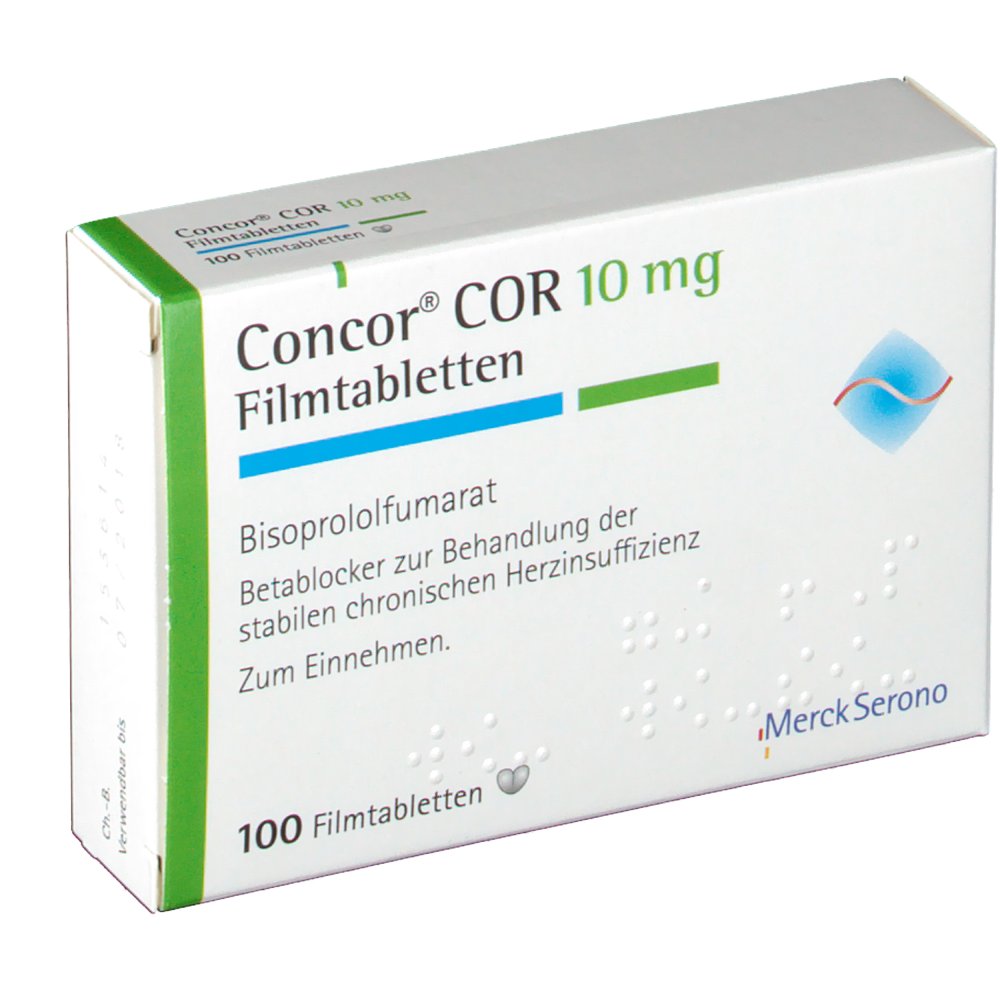 Concor 10mg Tablets