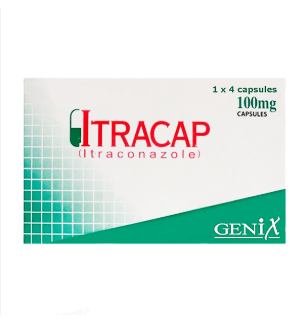 itracap 100mg cap 4 cap