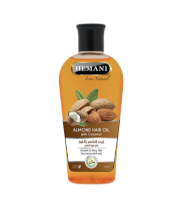 Hemani almond hair oil with coconut 100ml