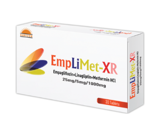 Emplimet-XR 25/5/1000MG 30s