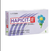 HAPICIT-E 5MG TAB