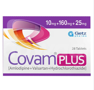Covam Plus 10/160/25mg Tablets