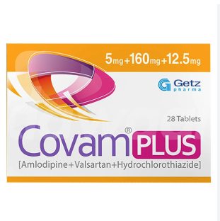 Covam Plus 5/160/12.5mg Tablets