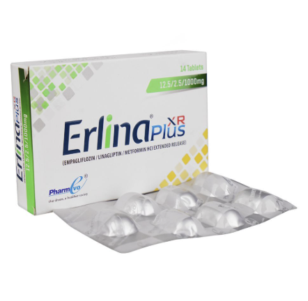 Erlina Plus XR 5/2.5/1000MG Tab