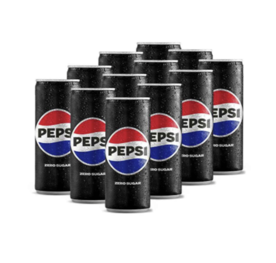 Pepsi zero sugar 250ml can