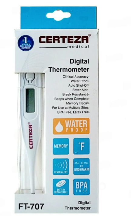 CERTEZA DIGITAL THERMOMETER FT-707