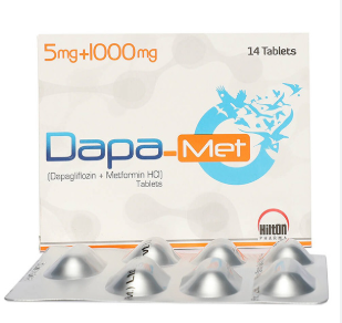 Dapa-Met 5+1000mg Tablets