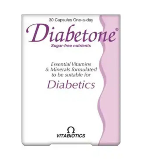 Diabetone Capsules 30s