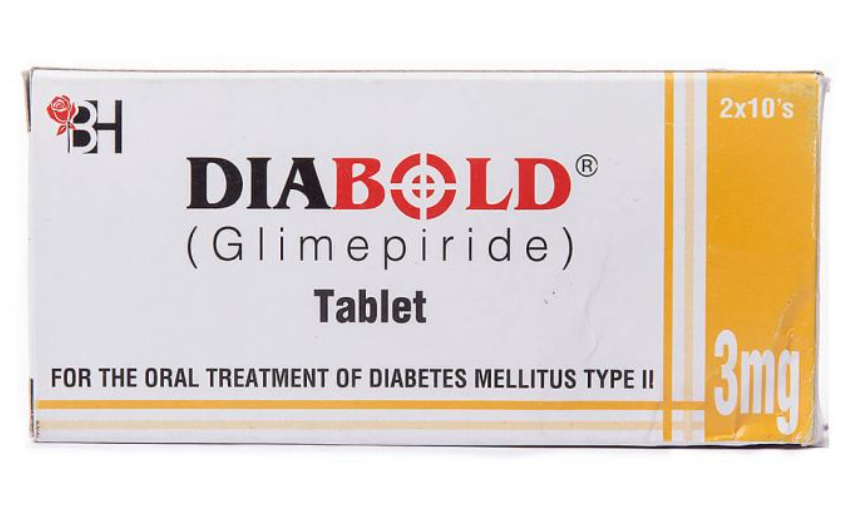 Diabold 3mg Tablets