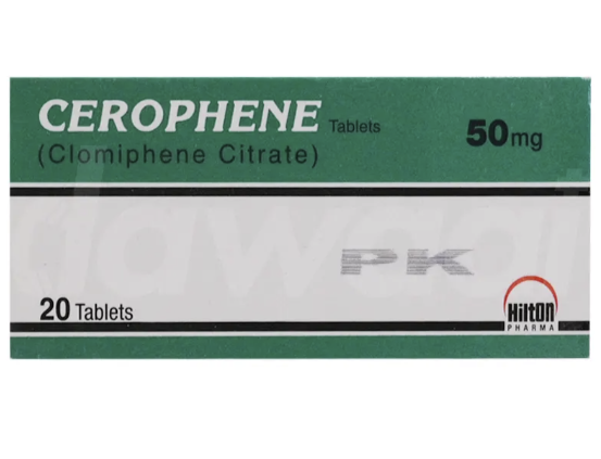 Cerophene 50mg Tablets
