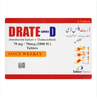 Drat-D 70mg/70mcg Tablets
