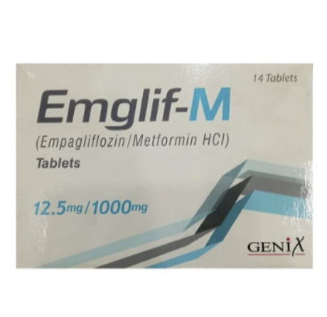Emglif-M 12.5mg/100mg Tablets
