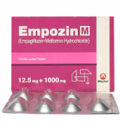 Empozine M 12.5+1000mg Tablets