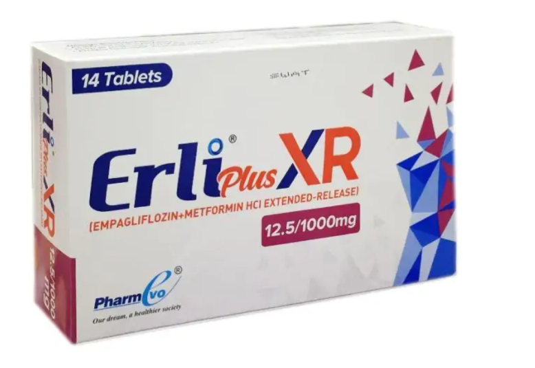 Erli Plus XR 12.5/1000mg Tablets
