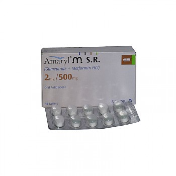 Amaryl MSR 2/500mg Tablets