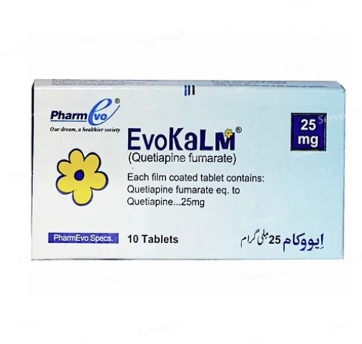 Evokalm 25mg Tablets
