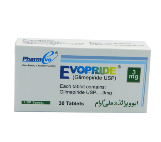 Evopride 3mg Tablets