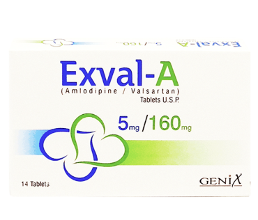 Exval-A 5/160mg Tablets