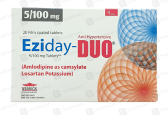 Eziday-Duo 5/100mg Tablets