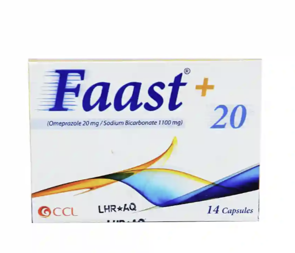 Faast +20/1100mg Capsules