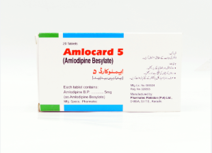 Amlocard 5mg Tablets