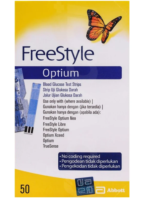 Freestyle Optimum Sugar Strip (50Pcs)