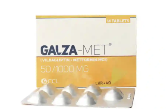 Galza-Met 50/1000mg Tablets