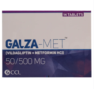 Galza-Met 50/500mg Tablets