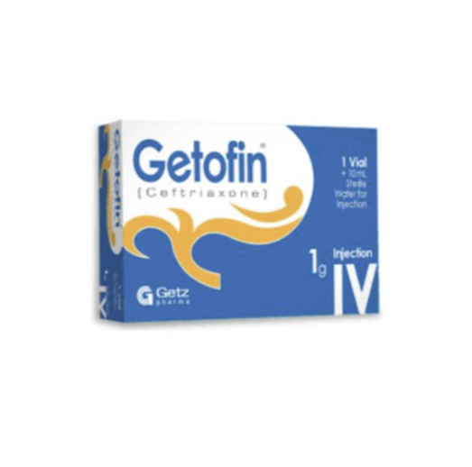 Getofin 1G I.V. Injection
