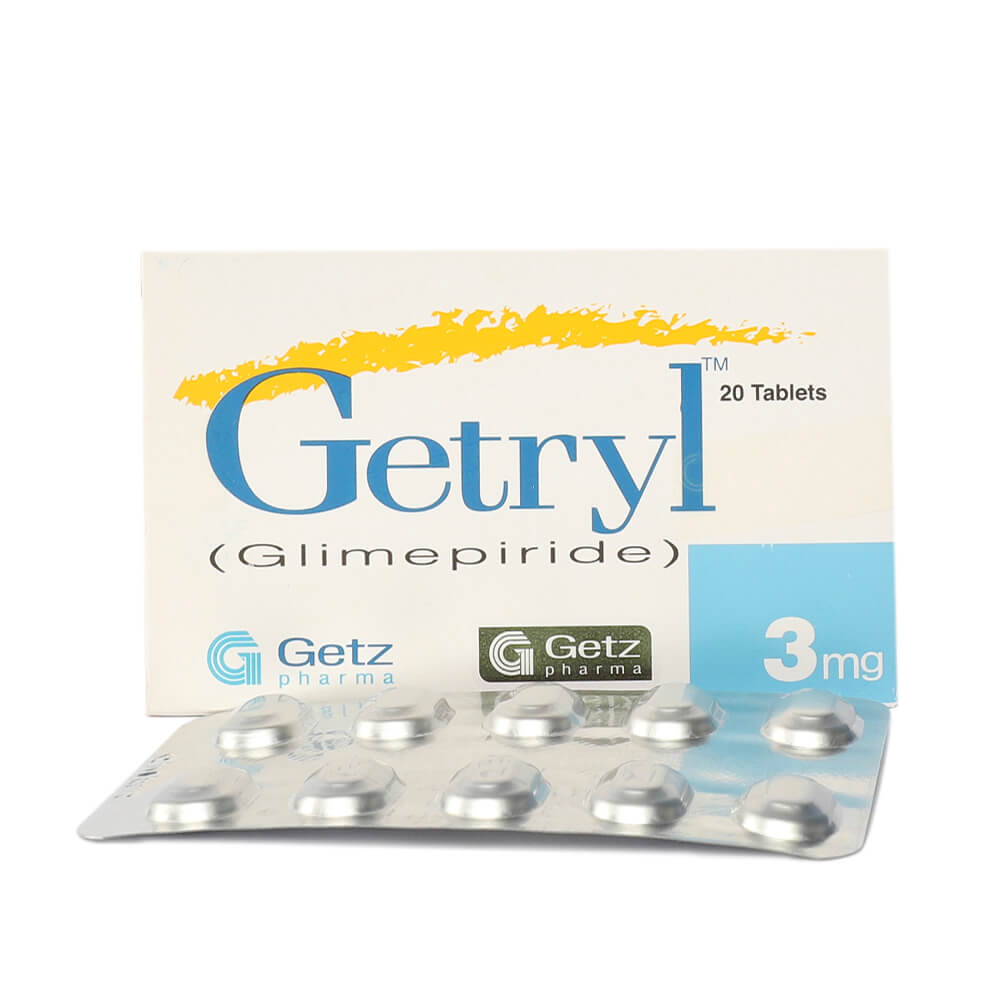 Getryl 3mg Tablets