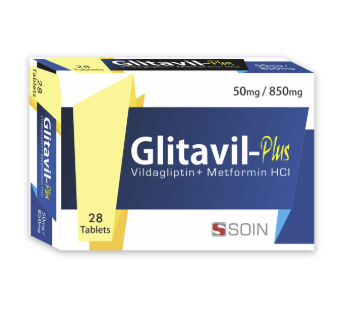 Glitavil Plus 50/850mg Tablets