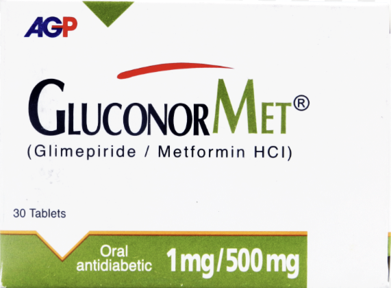 Gluconormet 1/500mg Tablets