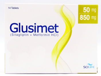 Glusimet 50/850mg Tablets