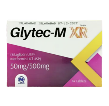 Glytec-M XR 50/500mg Tablets