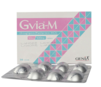 Gvia-M 50/500mg Tablets