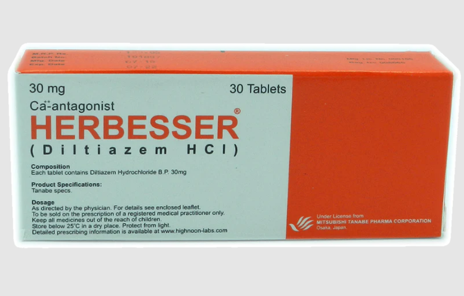 Herbesser 30mg Capsules