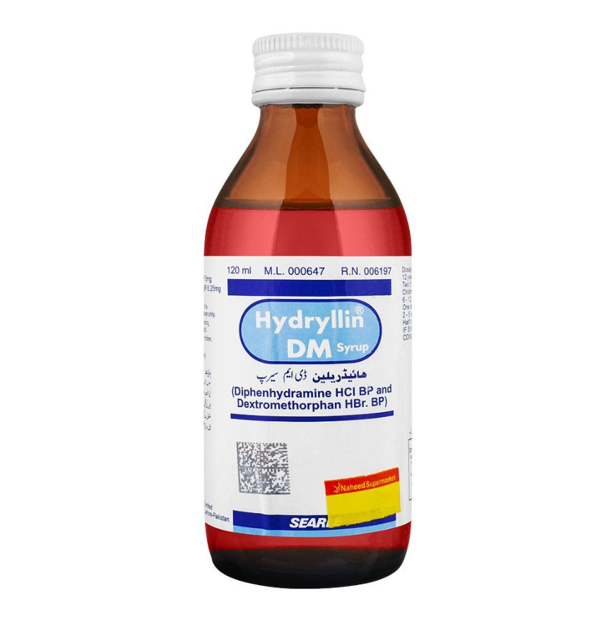 Hydryllin DM Syrup 120ml