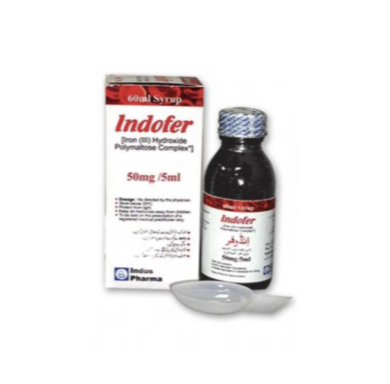 Indofer 50mg Syrup 60Ml