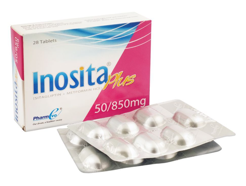 Inosita Plus 50mg/850mg Tablets