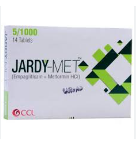 Jardy-Met 5/1000mg Tablets